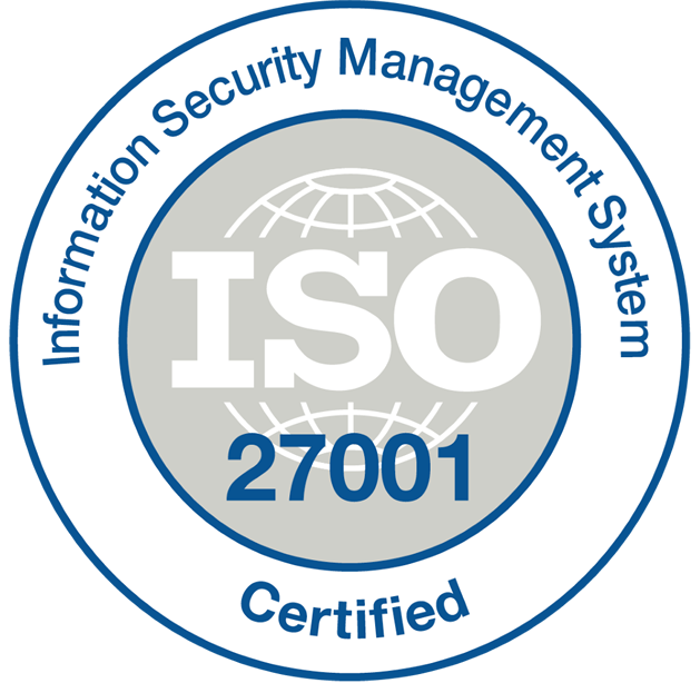ISO 27001 certified